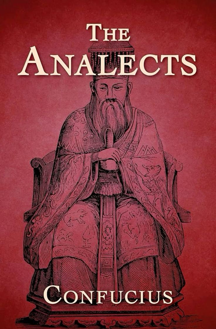 Analects by Confucius book cover